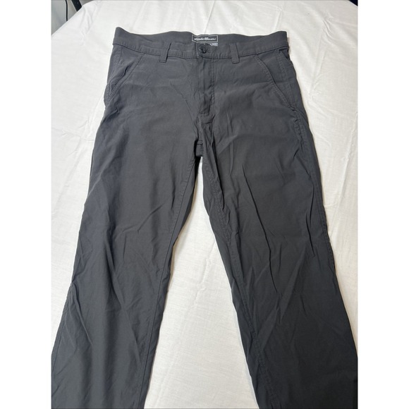 Eddie Bauer Pants Men's Size 33x30 Gray Travex - Picture 3 of 14